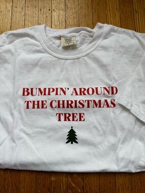 Comfort Colors Christmas Maternity Shirt